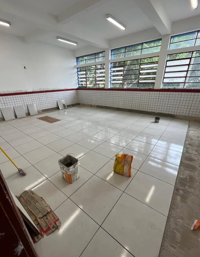 Instalações de novos pisos